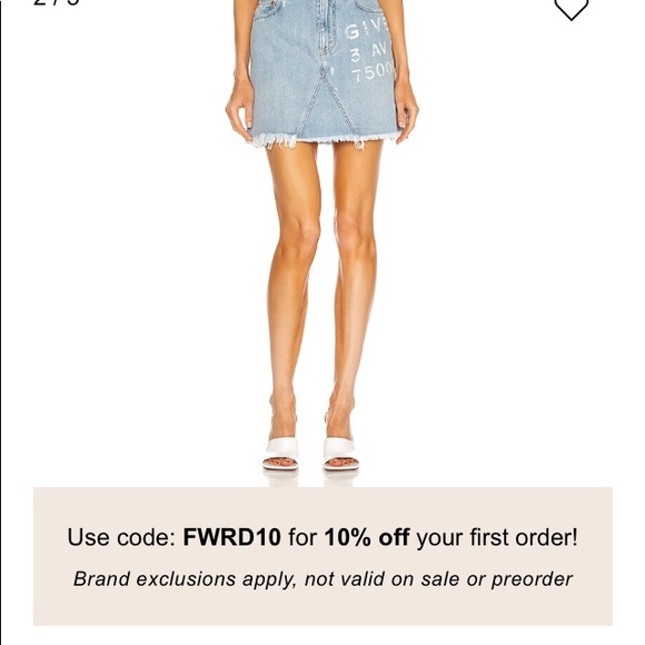 Givenchy Denim Mini Skirt - Picture 10 of 15